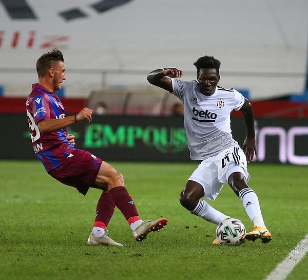 Süper Lig 2020-2021 sezonu ilk hafta mücadelesinde Trabzonspor ile Beşiktaş karşı karşıya geldi.