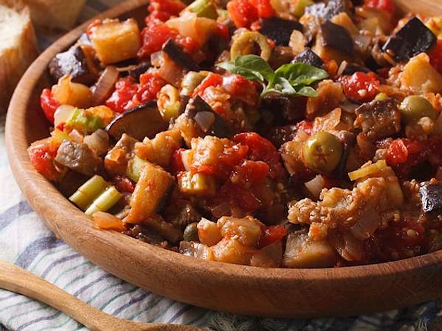 10. Hafif ve ferah bir öğün: Caponata