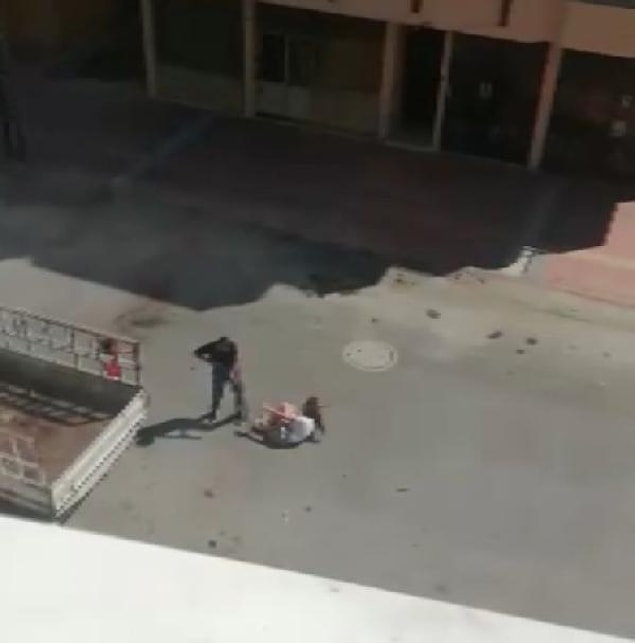 Pompalı tüfekle ateş açtı