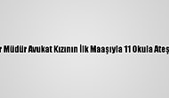 Hayırsever Müdür Avukat Kızının İlk Maaşıyla 11 Okula Ateş Ölçer Aldı