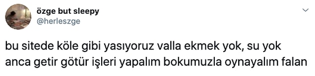 Siz bize ekmek vermemeye, mesaj atmamaya ve ilgi göstermemeye devam edebilirsiniz!