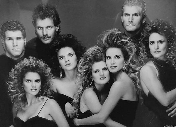 21. Моя мама со своими братьями и сестрами в 1980-х