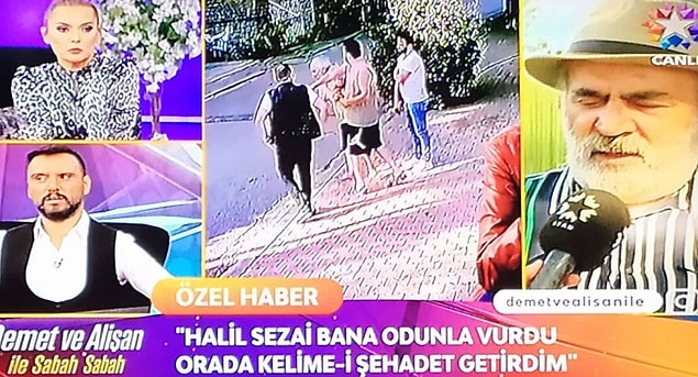 Alişan ve Demet Akalın'ın programına konuk olan 67 yaşındaki Hüseyin Meriç isimli kişi, olanı biteni tek tek anlattı...