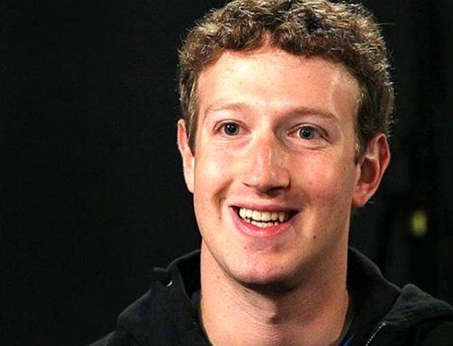 1. Facebook'un kurucusu Mark Zuckerberg