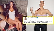 Kim Kardashian Dezenformasyona Tepki Olarak Facebook ve Instagram Hesaplarını Donduracağını Açıkladı!