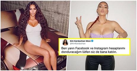 Kim Kardashian Dezenformasyona Tepki Olarak Facebook ve Instagram Hesaplarını Donduracağını Açıkladı!