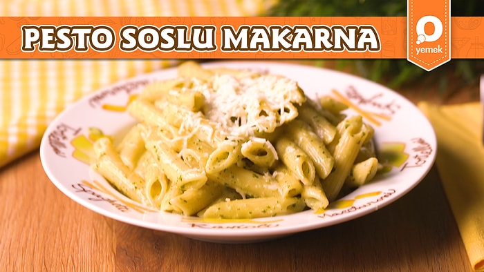 Evde Kolayca Hazırlanan, Kimsenin Hayır Diyemeyeceği Pesto Soslu Makarna Nasıl Yapılır?