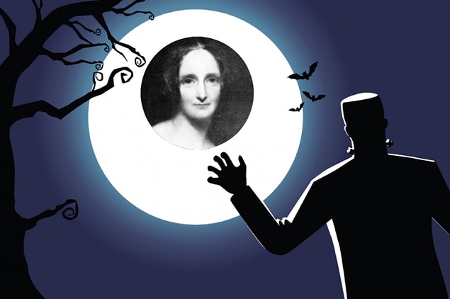 1. Mary Shelley- Frankenstein