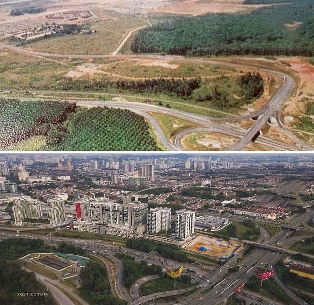 27. "Subang Jaya, Malezya'nın 44 yıllık değişimi"