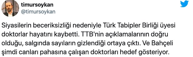 Bahçeli'nin çıkışına sosyal medyadan tepkiler geldi...