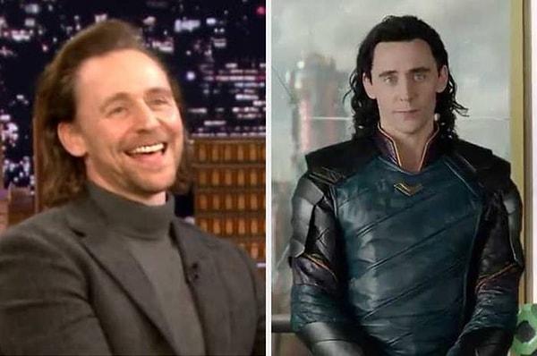 2. 'Thor: Ragnarok' filmindeki Loki karakterini canlandıran Tom Hiddleston...