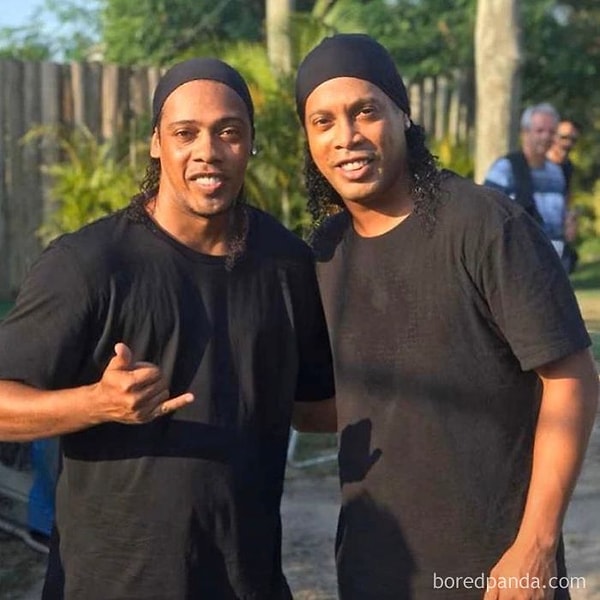 8. Двойник и Роналдиньо