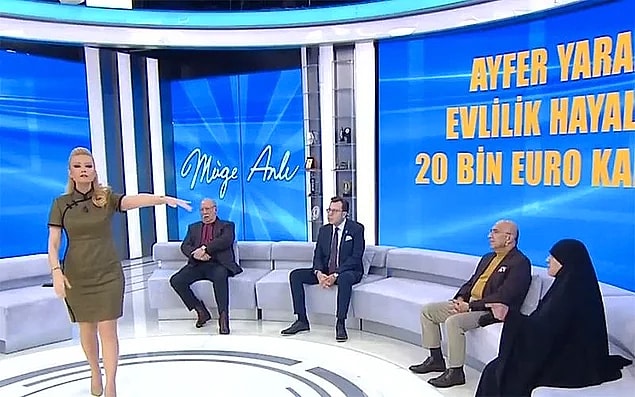 5. Almanya'daki resmi nikahlı eşini bırakıp internetten tanıştığı kişiye kaçıp 2 kızıyla Türkiye'ye gelen ve imam nikahı kıyan Ayfer Yaralı, zamanında verdiği borcun peşine düşmüş ve programa katılmıştı.