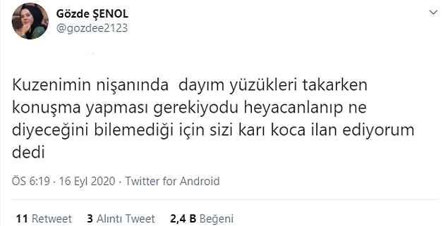 15. Oldu bitti hadi...