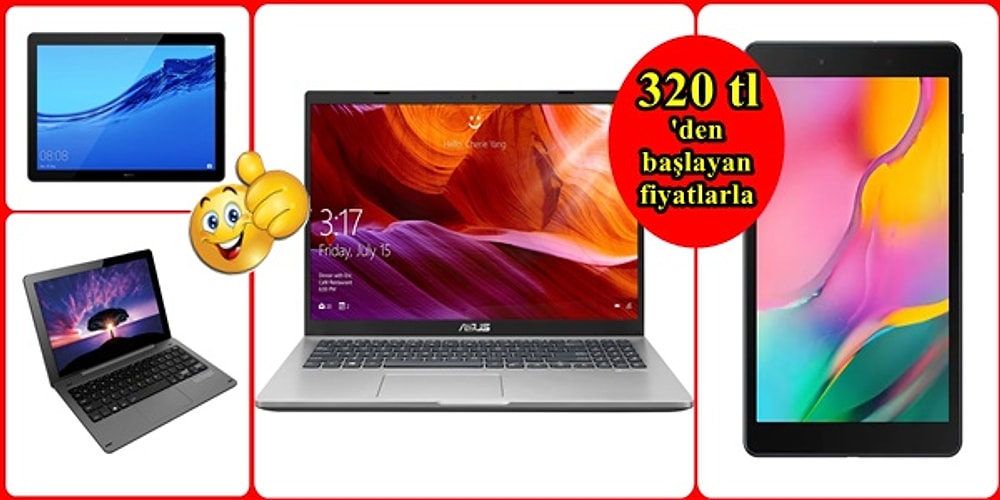 Uzaktan Eğitim Modeline Geçen Üniversite Öğrencilerine Özel Uygun Fiyatlı Bilgisayar ve Tabletler