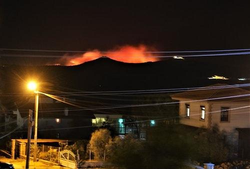 Ayvalık Şeytan Sofrası'nda Orman Yangını Çıktı: Bölgedeki Evler Tahliye Edildi