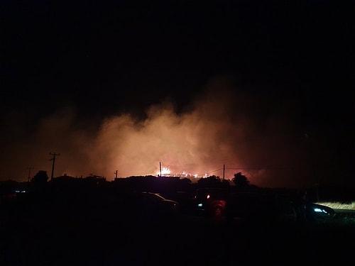 Ayvalık Şeytan Sofrası'nda Orman Yangını Çıktı: Bölgedeki Evler Tahliye Edildi