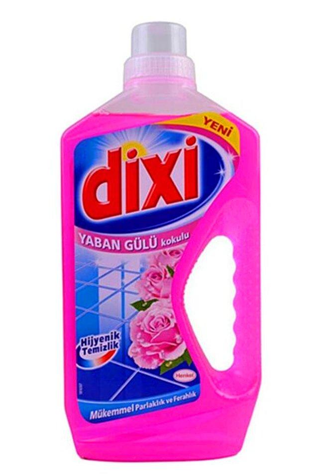 12. Dixi'nin en sevilen kokulu yüzey temizleyicilerinden biri bu. 900 ml ambalajlı olanı için fiyat şu anda 6 TL!
