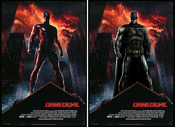 14. Смотря "Сорвиголову", мы всегда будем видеть Бена Аффлека из "Бэтмена"