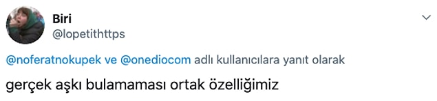 1. Onlar da bu özellikleri bizlerle paylaştılar;