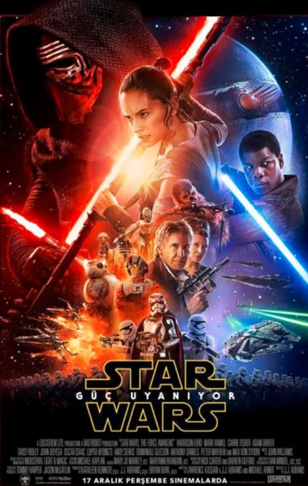 27. Star Wars: Güç Uyanıyor (2015):