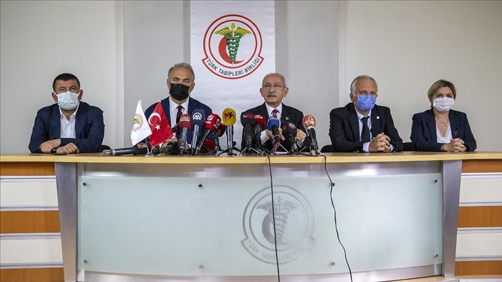 Kılıçdaroğlu'ndan TTB'ye Ziyaret: 'Virüs ile Mücadele Edenler Terörist Oluyor, Hayatımda Duyduğum En Saçma Şey'