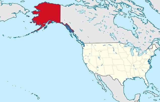 11. "Alaska aynı zamanda ABD'nin en kuzey, en batı ve en doğu eyaletidir."