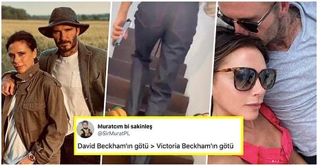 Bu Evliliğin Kaçıncı Seviyesi? David Beckham Merdiven Çıkan Victoria Beckham’ın Kalçalarını Paylaştı Ortalık Yıkıldı