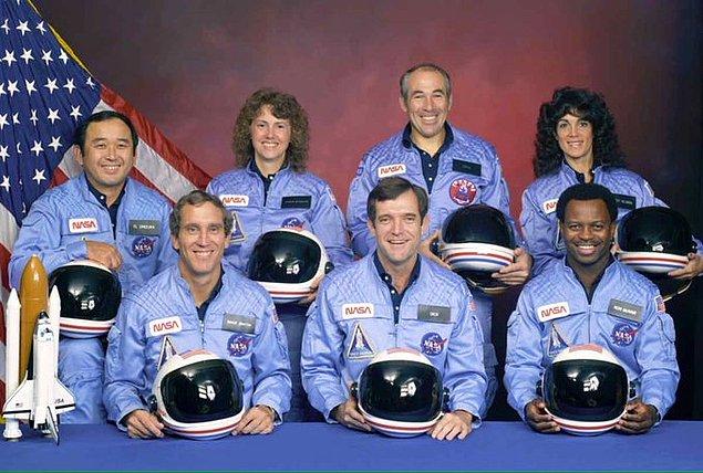 10. Challenger Uzay Mekiği kazası, 28 Ocak 1986 tarihinde mekiğin kalkışından 73 saniye sonra patlamasıyla yaşanmıştır.