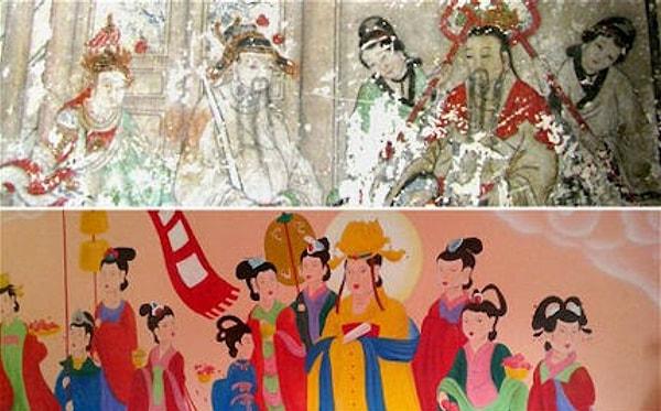 9. Qing Hanedanlığı Freski