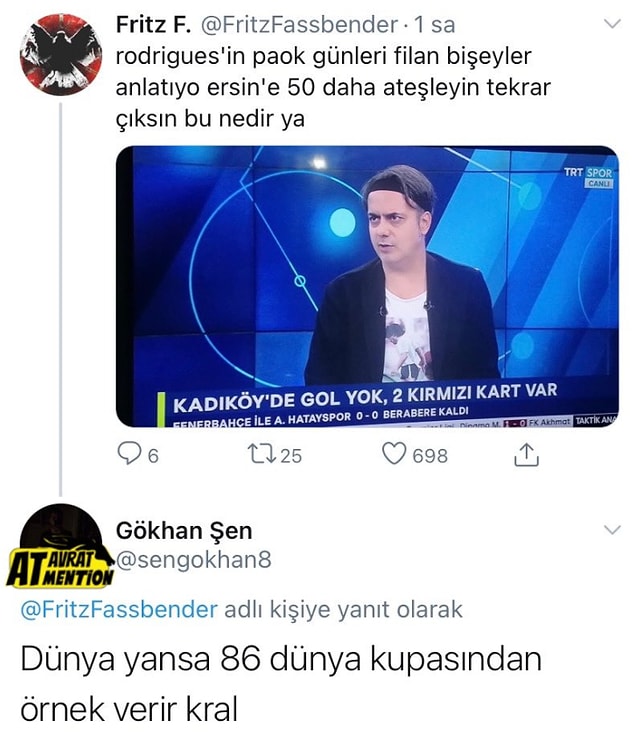 12. Ortalık yangın yeriyken Ali Ece. :)