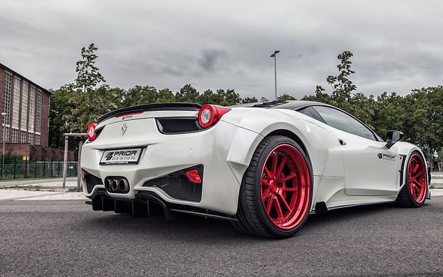 14. Peki ya rüyaları süsleyen bu Ferrari 458 modifiyesine?