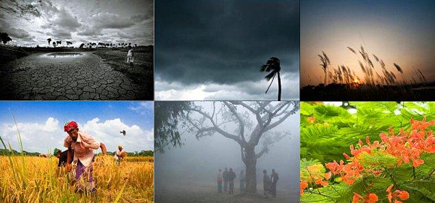 Hindistan'da normalin aksine 6 mevsim vardır.