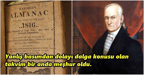 Yanlış Basılmış Bir Takvim ile Olacakları Önceden Haberdar Eden İnanılmaz Doğa Olayı: 1816 Yazsız Yıl