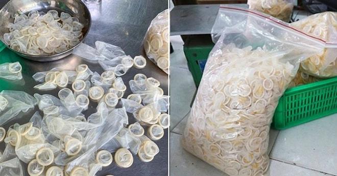 Kullanılmış Olanları Temizleyip Paketleyen Fabrikaya Baskın: 324 Bin Prezervatif Ele Geçirildi