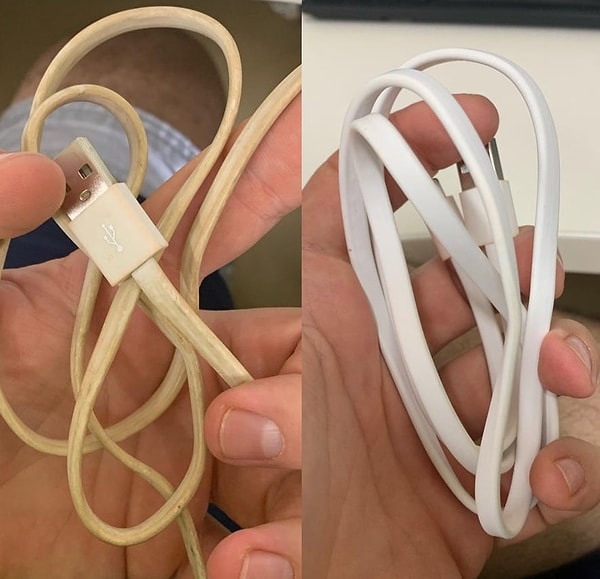 6. А когда вы чистили свой USB кабель последний раз?