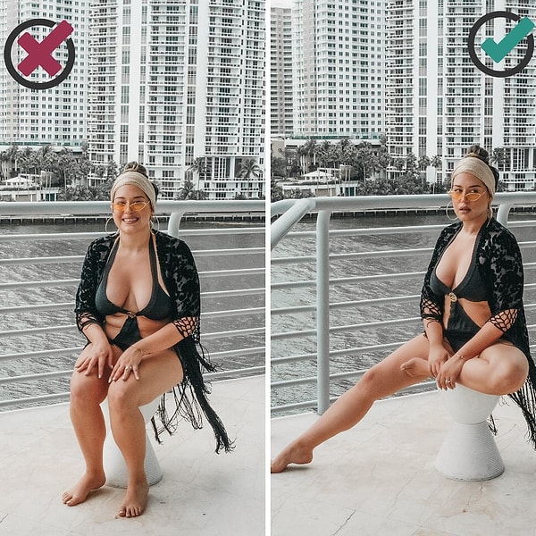 И еще один вариант удачной позы