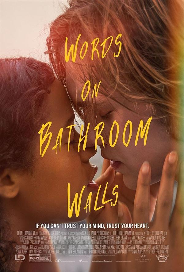 16. Words On Bathroom Walls: