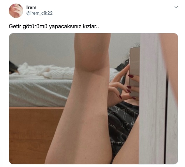 Evet, bu arkadaş gibi olamadığımız için ne yazık ki bize kalan onun getir götürünü yapmak.