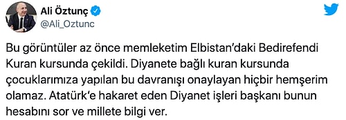 CHP'li Vekil Paylaştı: Diyanet'in Kuran Kursunda Çocuğa Şiddet