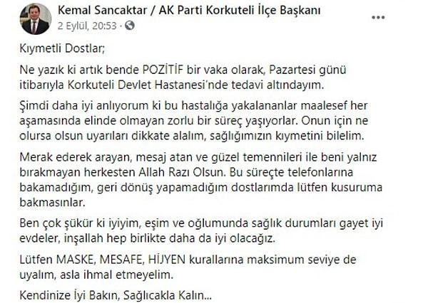 AKPli Sancaktar'ın paylaşımı: