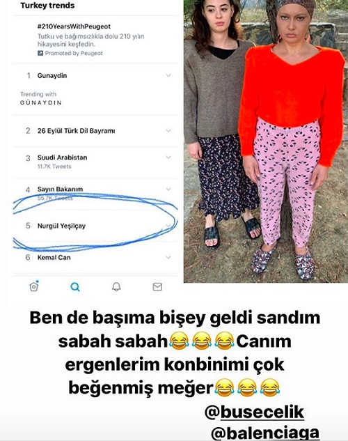 Ünlü Balenciaga Markasını Tiye Alan Nurgül Yeşilçay, Verdiği Pozla Hepimize Kahkaha Attırdı