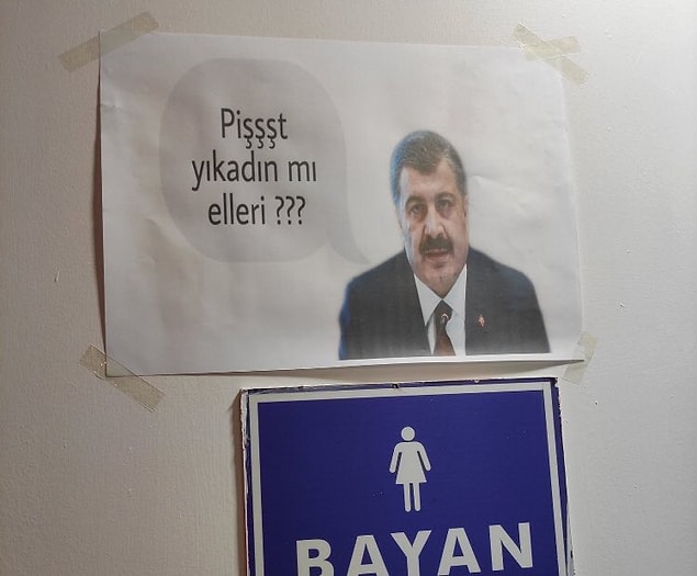 11. Korona döneminde tatlı bir uyarı.