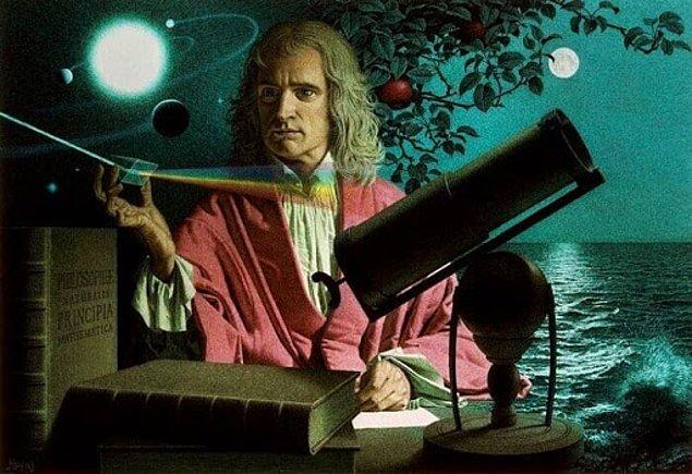 8. Isaac Newton, Fizikçi