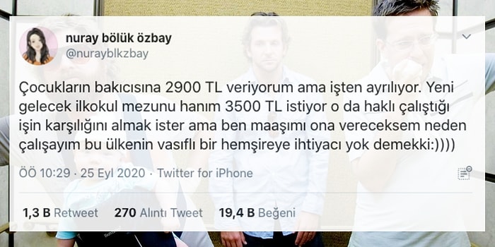 Çocuk Bakıcılarının Ücretleri Beğenmemelerinden Şikayet Eden Hemşireye Gelen Tepkiler ve Memleketin İçler Acısı Hali