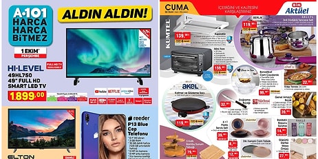 İndirim Günleri Başlıyor: A101 ve BİM Aktüel Ürünler Listesinde Bu Hafta Neler Var?