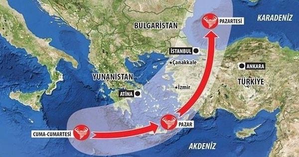 4. "30 Eylül'de yaşanacak kasırganın Türkiye'yi etkileyeceği iddiası"