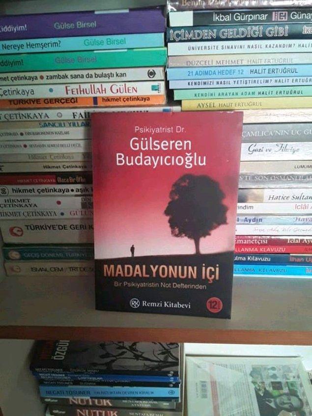 13. Şu anda dizilere konu olan kitaplarıyla çok revaçta olan Gülseren Buğdaycıoğlu'nun 'Madalyonun İçi' kitabı Amazon'da en çok satılan kitap.