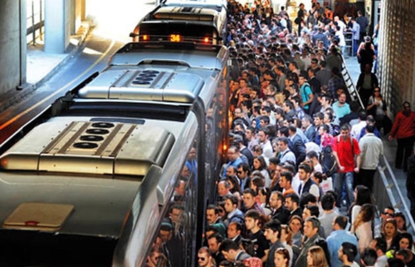 Toplu taşımanın ta kendisi!
