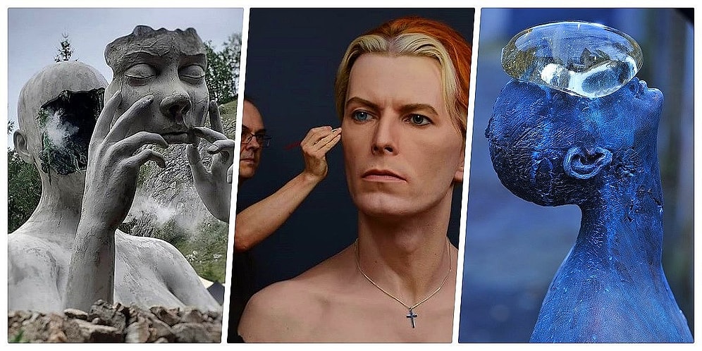 Güzellikleri Büyüleyecek! Durup Uzun Uzun Bakmak İsteyeceğiniz Birbirinden Etkileyici 23 Heykel